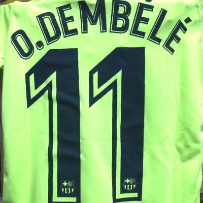 大人用 A134 19 バルセロナ O.DEMBELE*11 ウスマン デンベレ 黄色